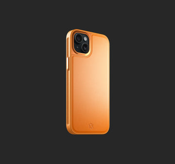 Sport Hülle | iPhone 15 Plus | Orange Pop