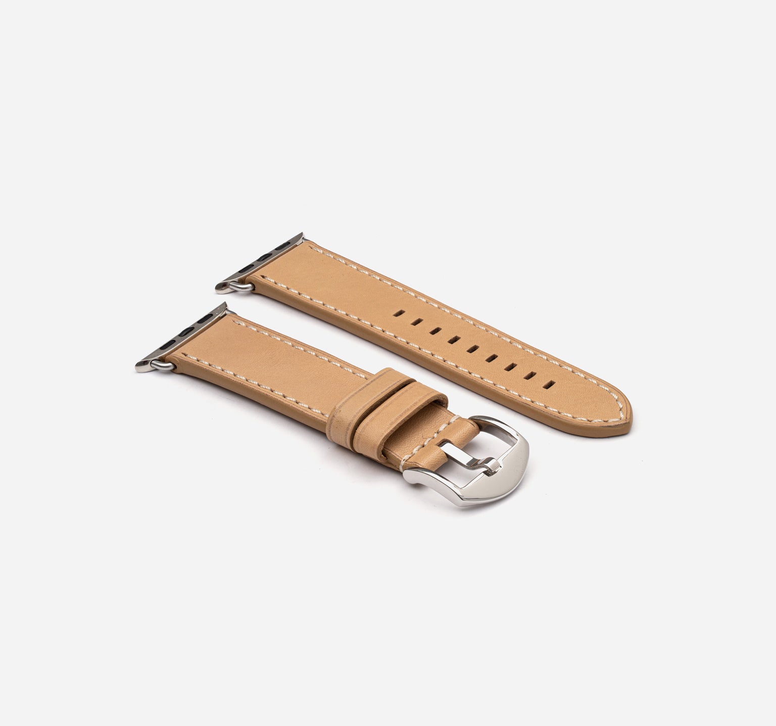 BandWerk – Apple Watch Armband Cremeweiß – | Berlin – | Nappa