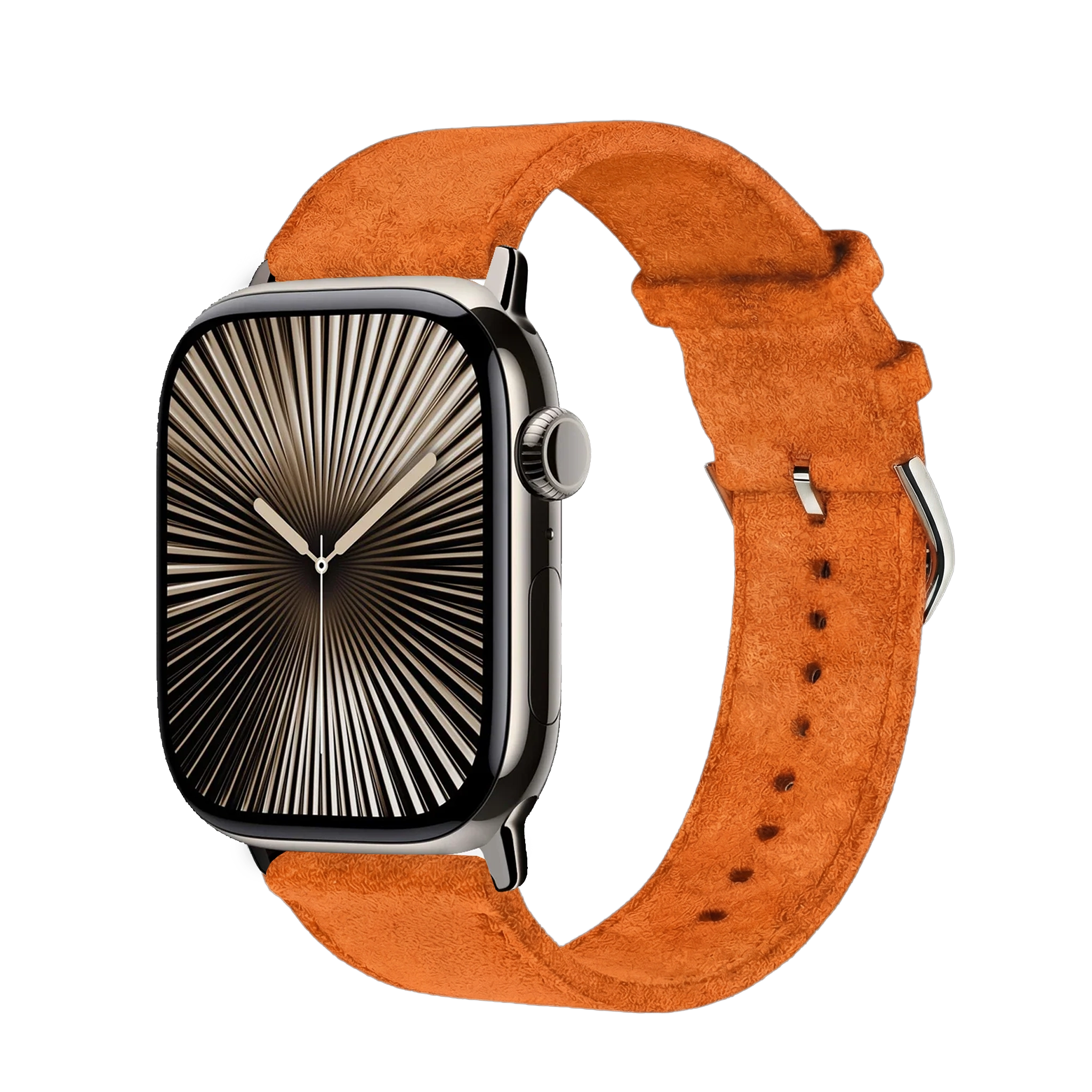 Shocking Orange / 46mm / Titan Schiefer