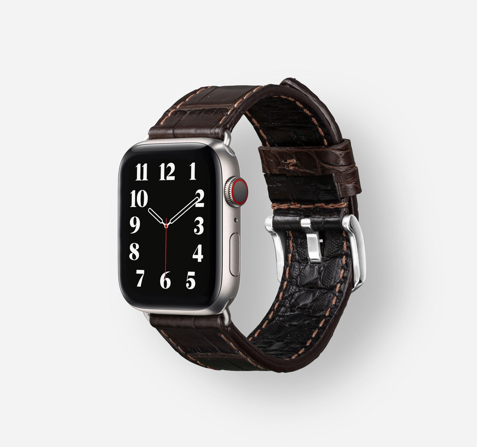 Alligator-Brown-Titanium-Silver