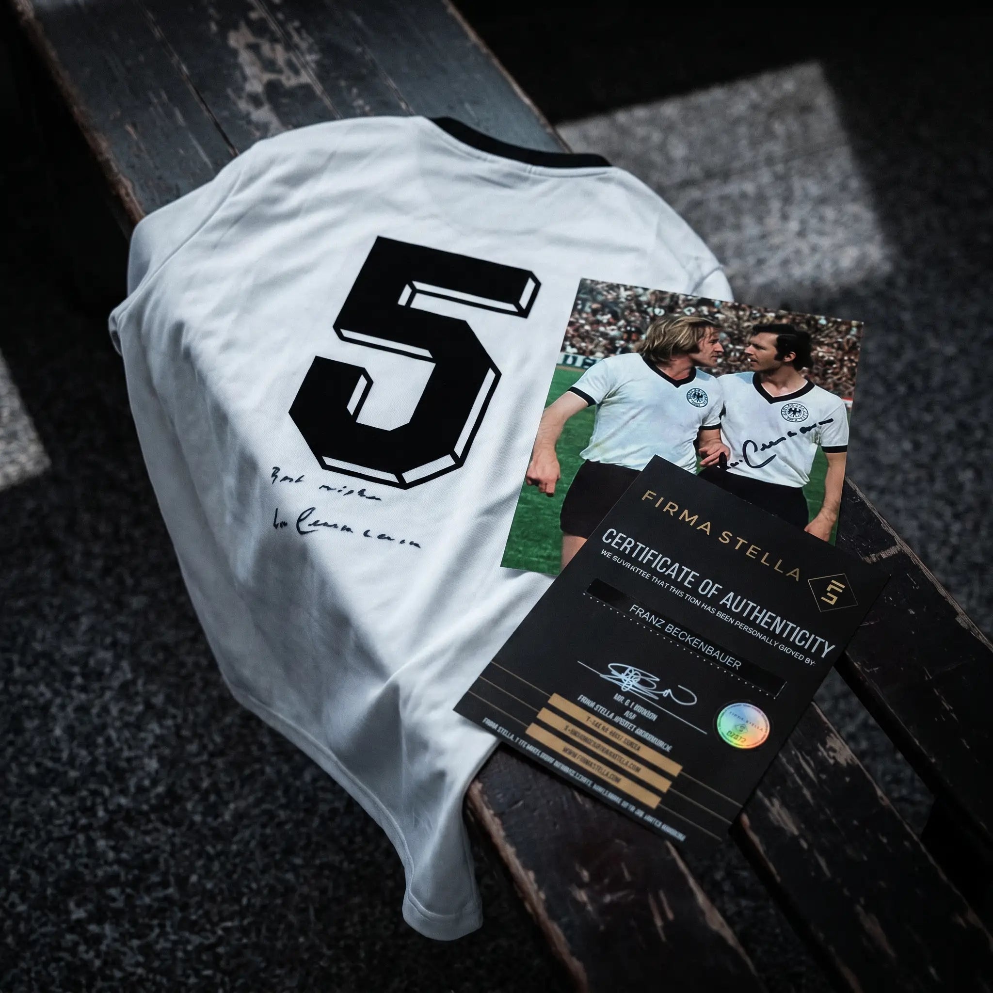 Der Kaiser (Aus dem Trikot von Franz Beckenbauer)