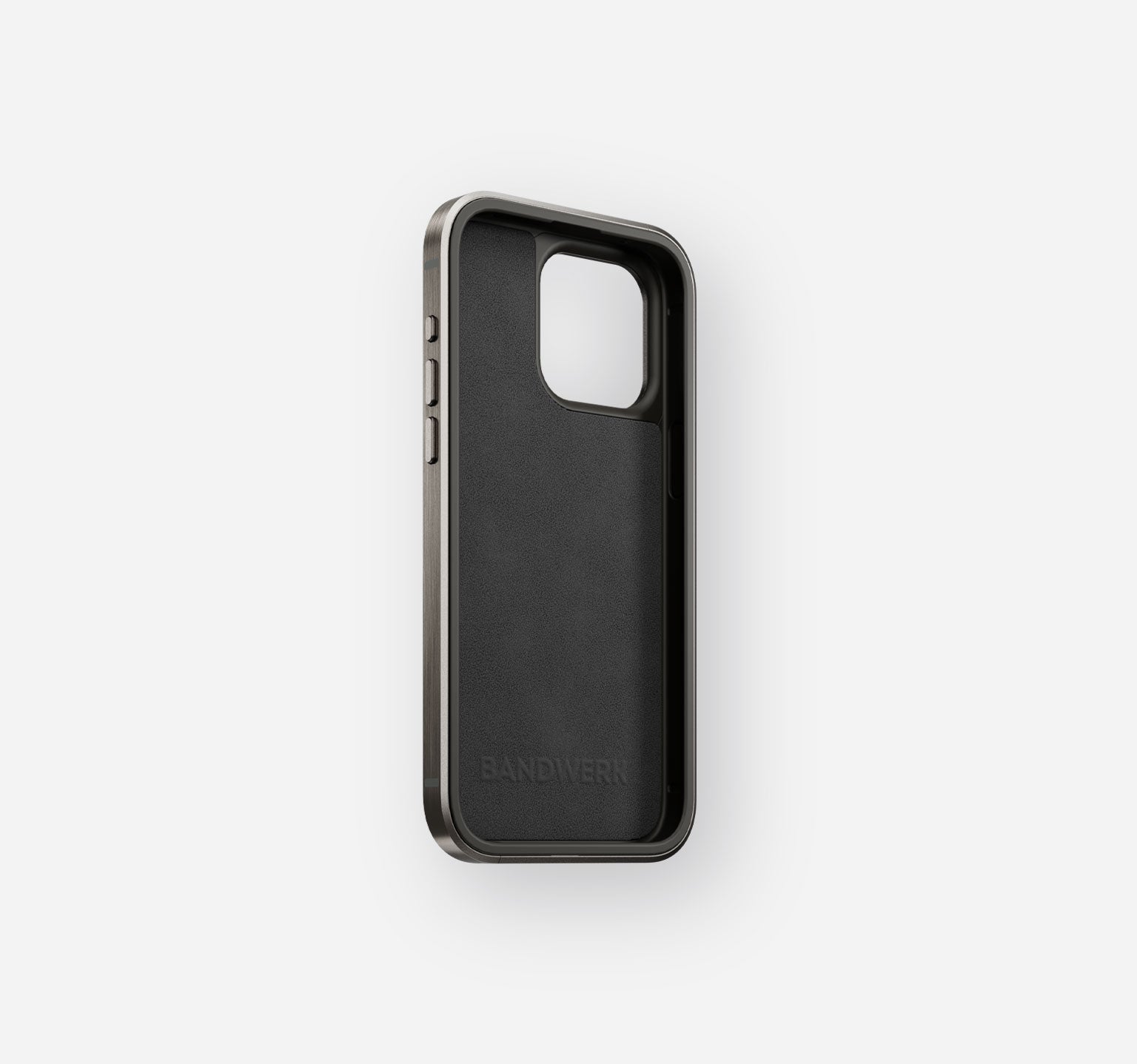 Titan Leder Hülle | iPhone 15 Pro Max | Mokka Braun