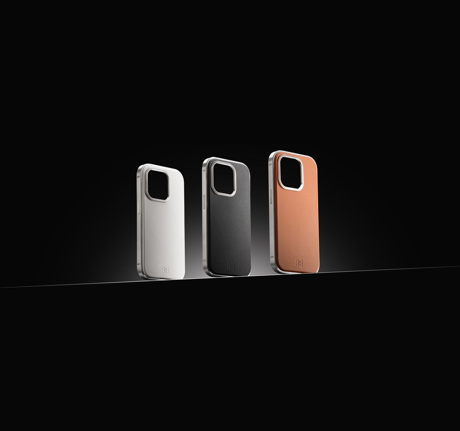 Titan Leder Hülle | iPhone 15 Pro Max | Off White