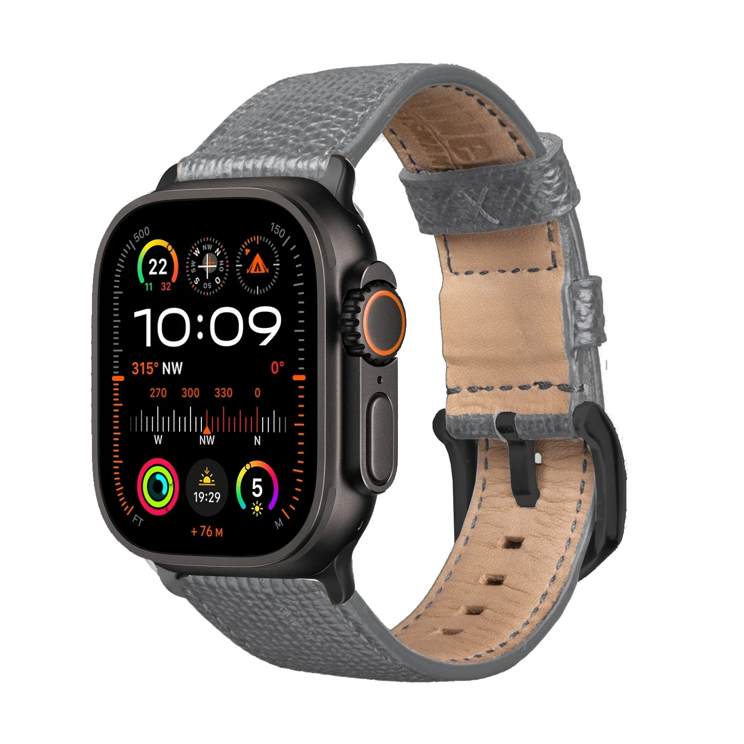 Grau / Ultra/46mm/45mm / Schwarz