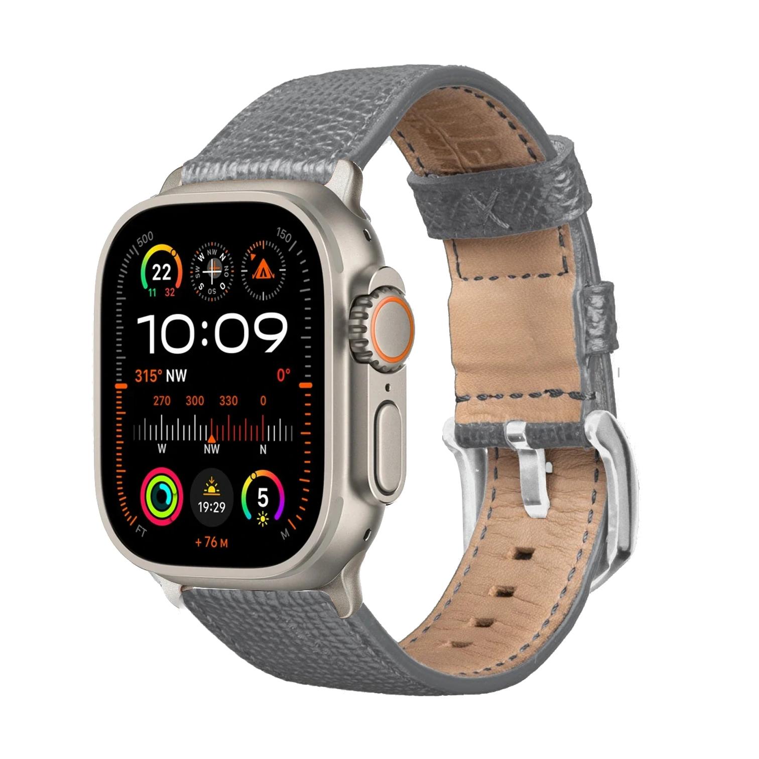 Grau / Ultra/46mm/45mm / Silber