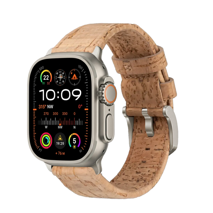 Hellbraun / Ultra/46mm/45mm / Silber Matt