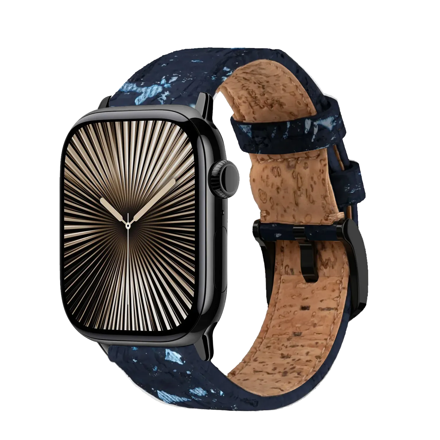 Ultramarin / 42mm / Schwarz Poliert