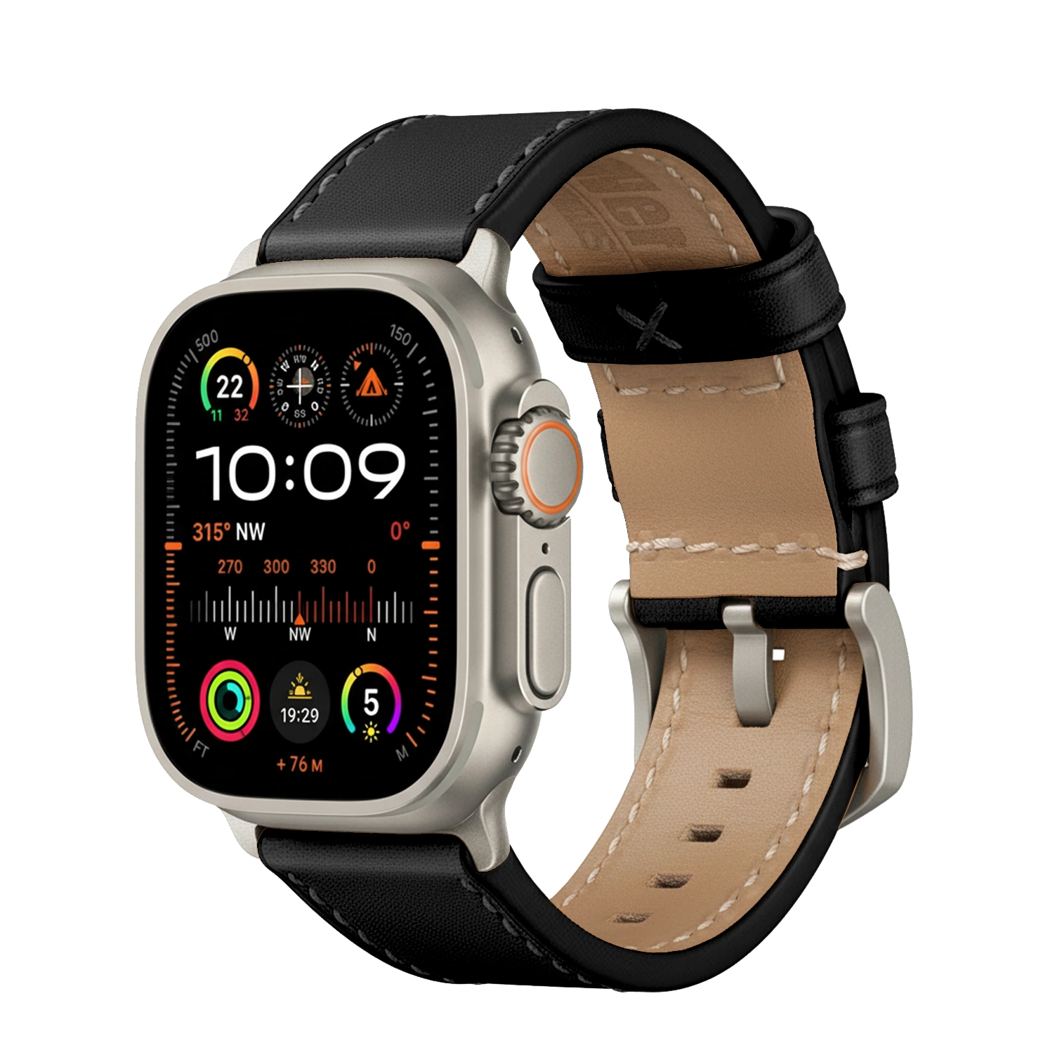Graphite / Ultra/46mm/45mm / Silber Matt