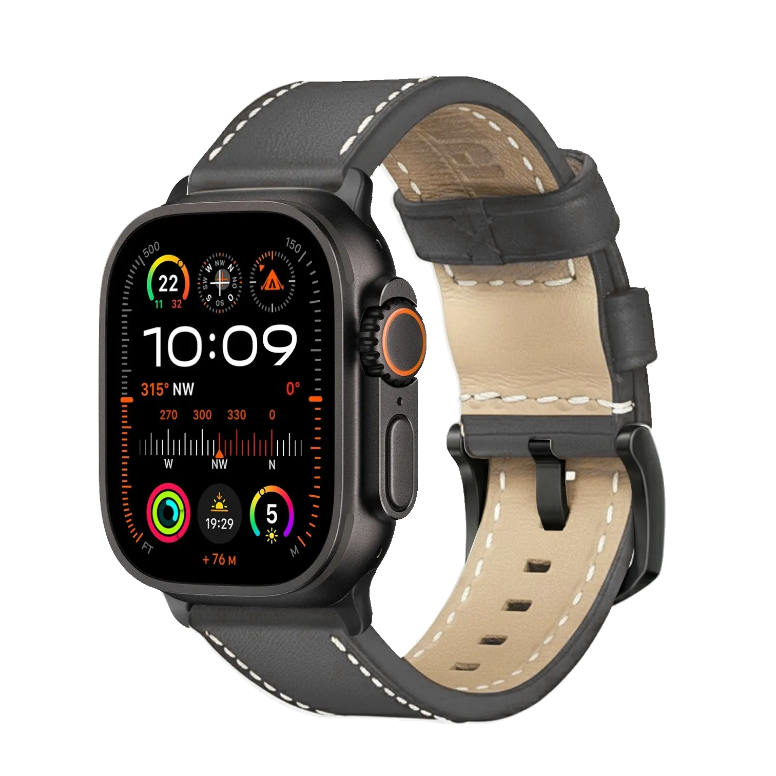 Grau / Ultra/46mm/45mm / Schwarz Matt