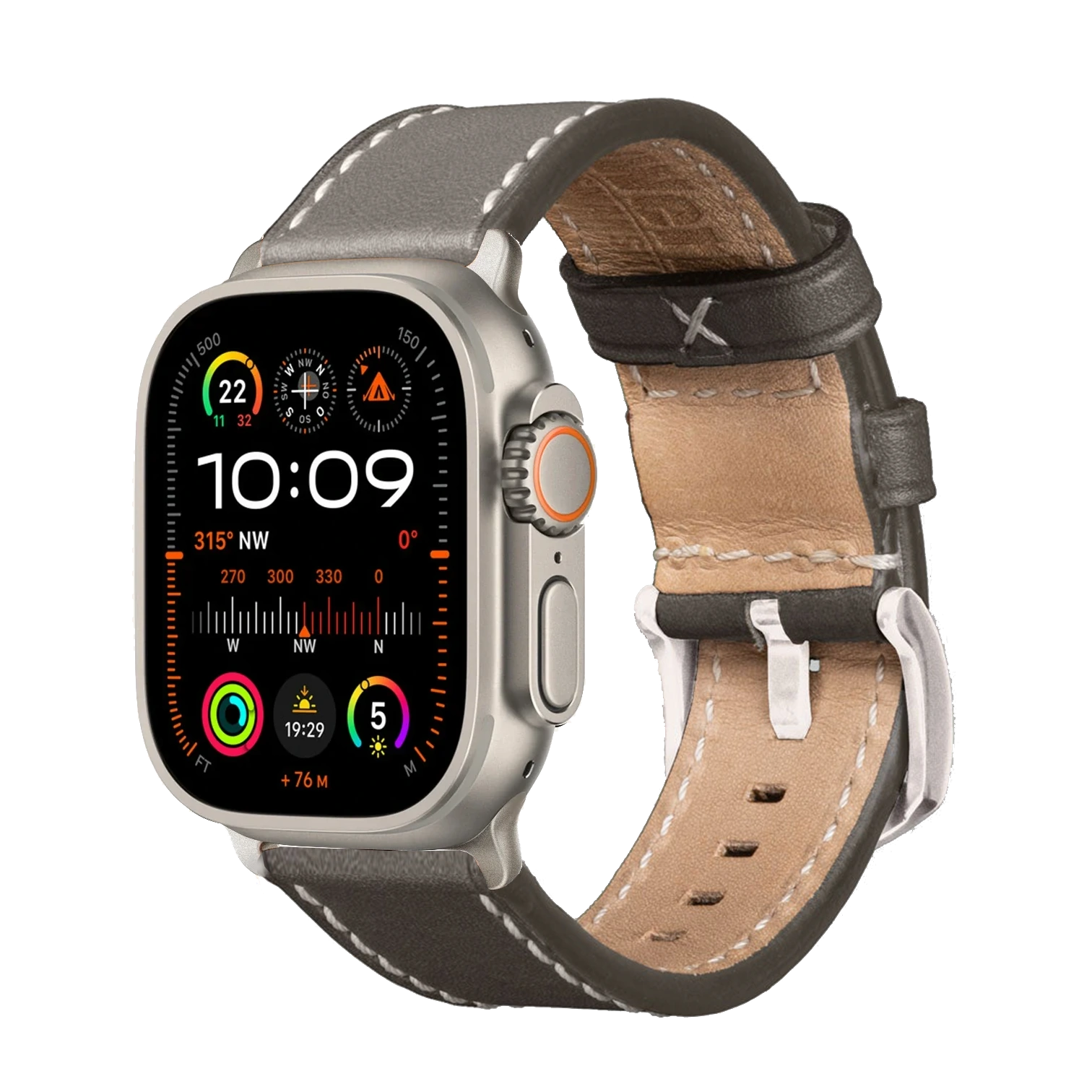 Grau / Ultra/46mm/45mm / Silber