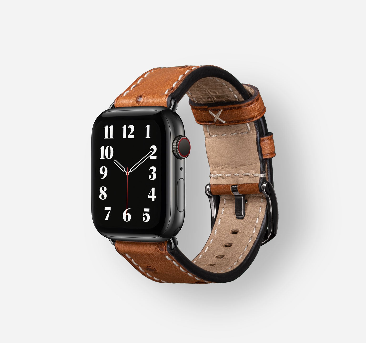 Ostrich-Brown-Stainless-Steel-Black
