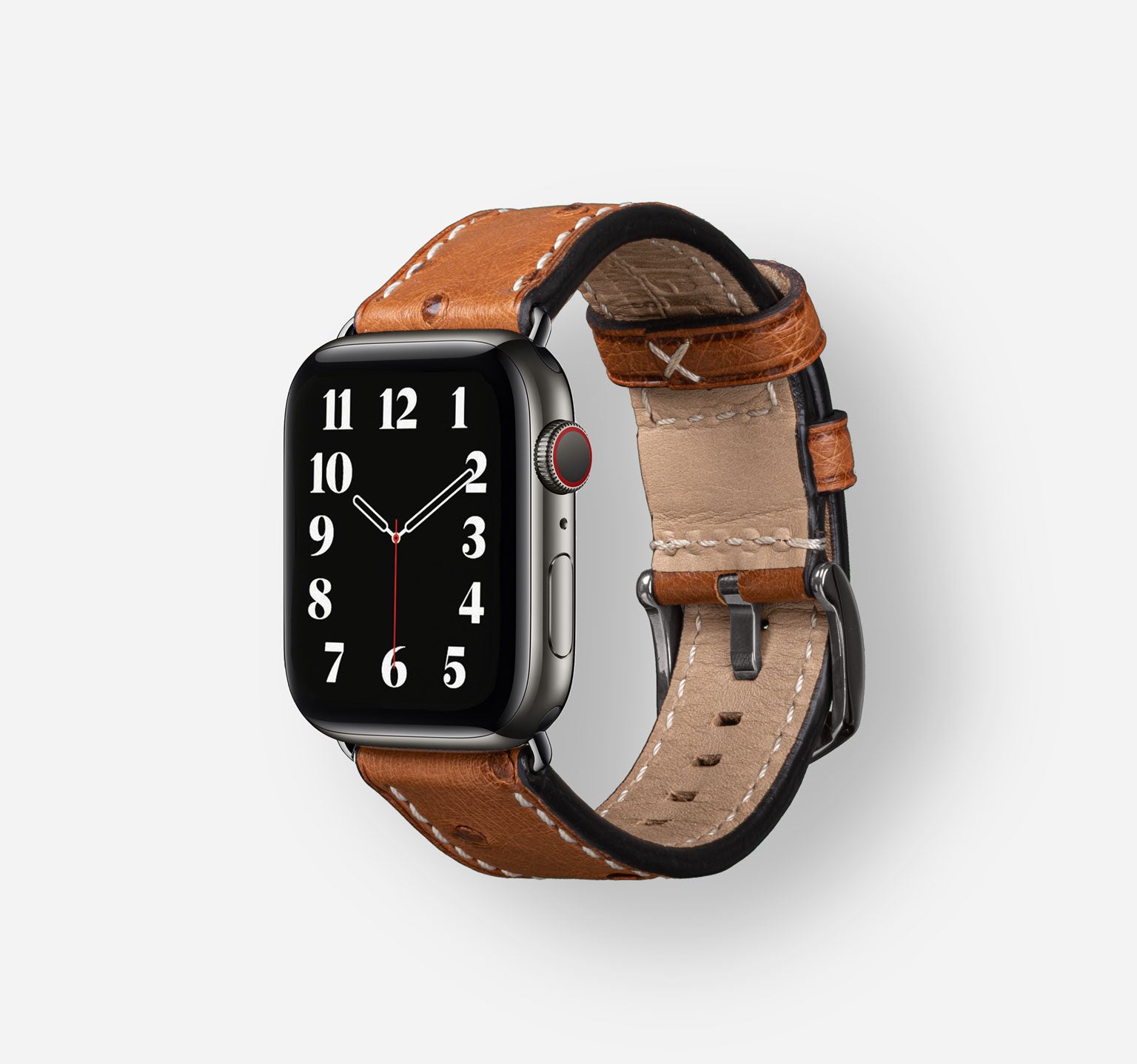 Ostrich-Brown-Stainless-Steel-Graphite