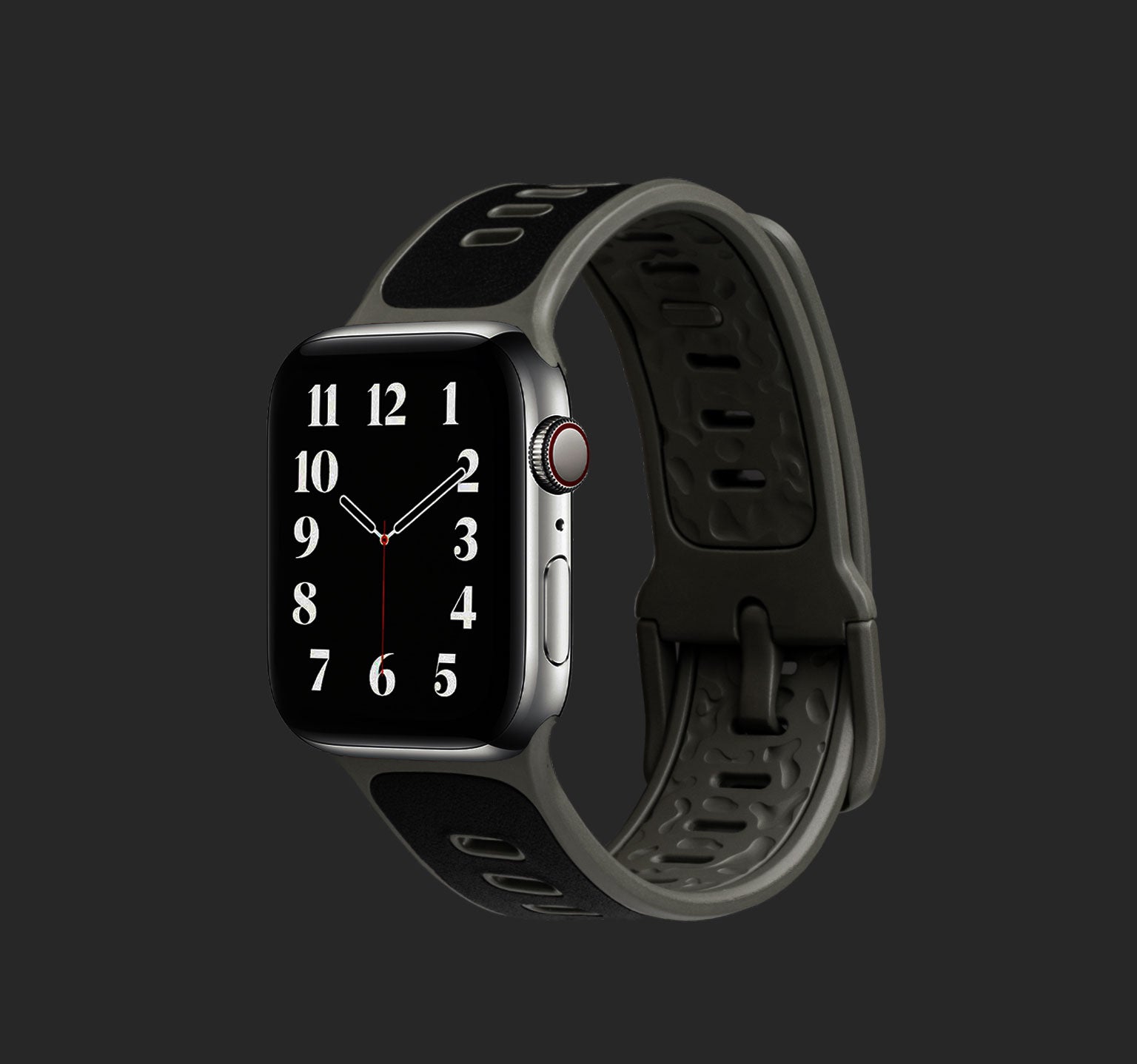 Performance Leather Strap | Black Forest