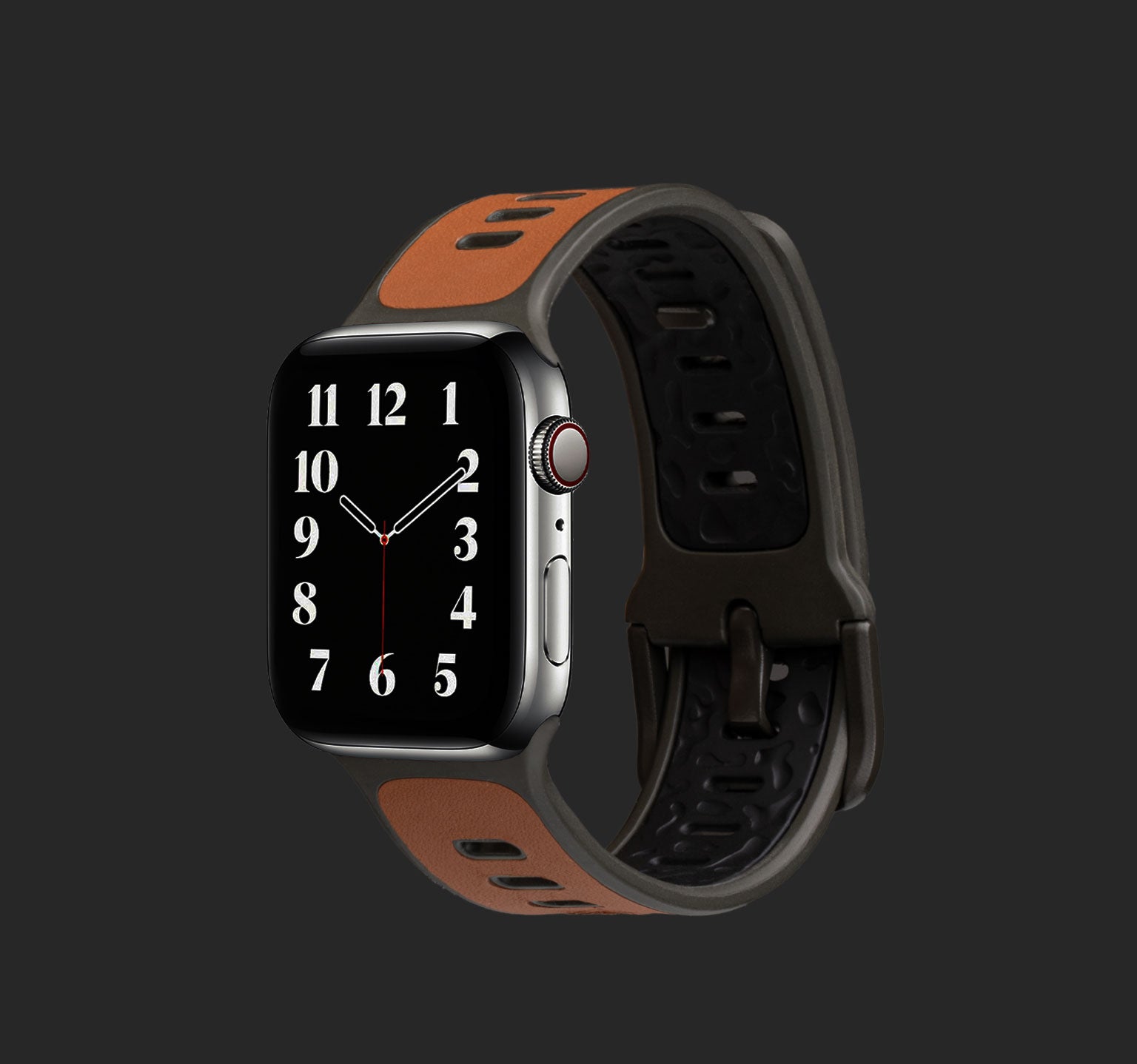 Performance Leather Strap | Chocolate