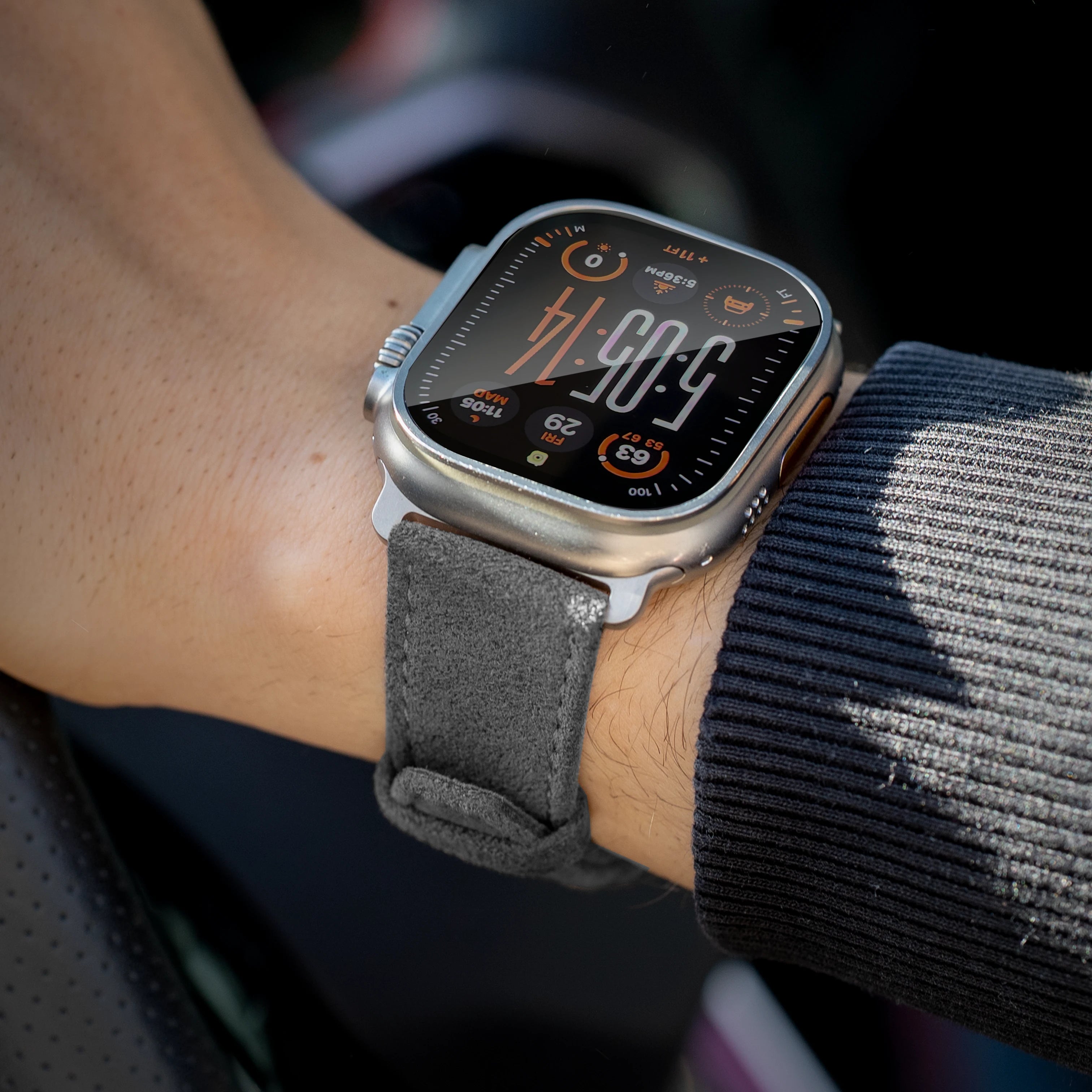 Anthracite / 45mm / Aluminium Silber