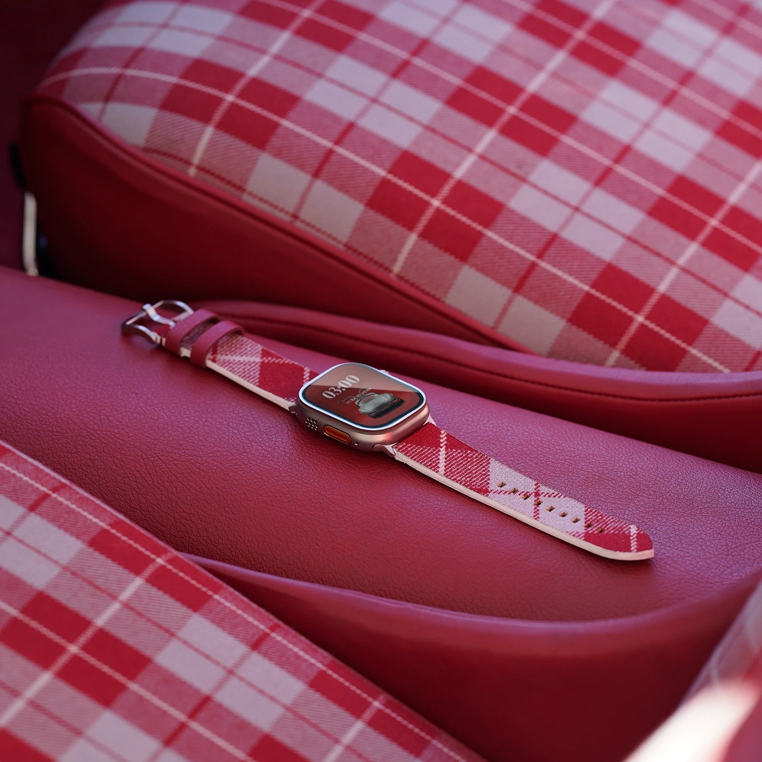 L1 Rot / 46mm / Aluminium Silber