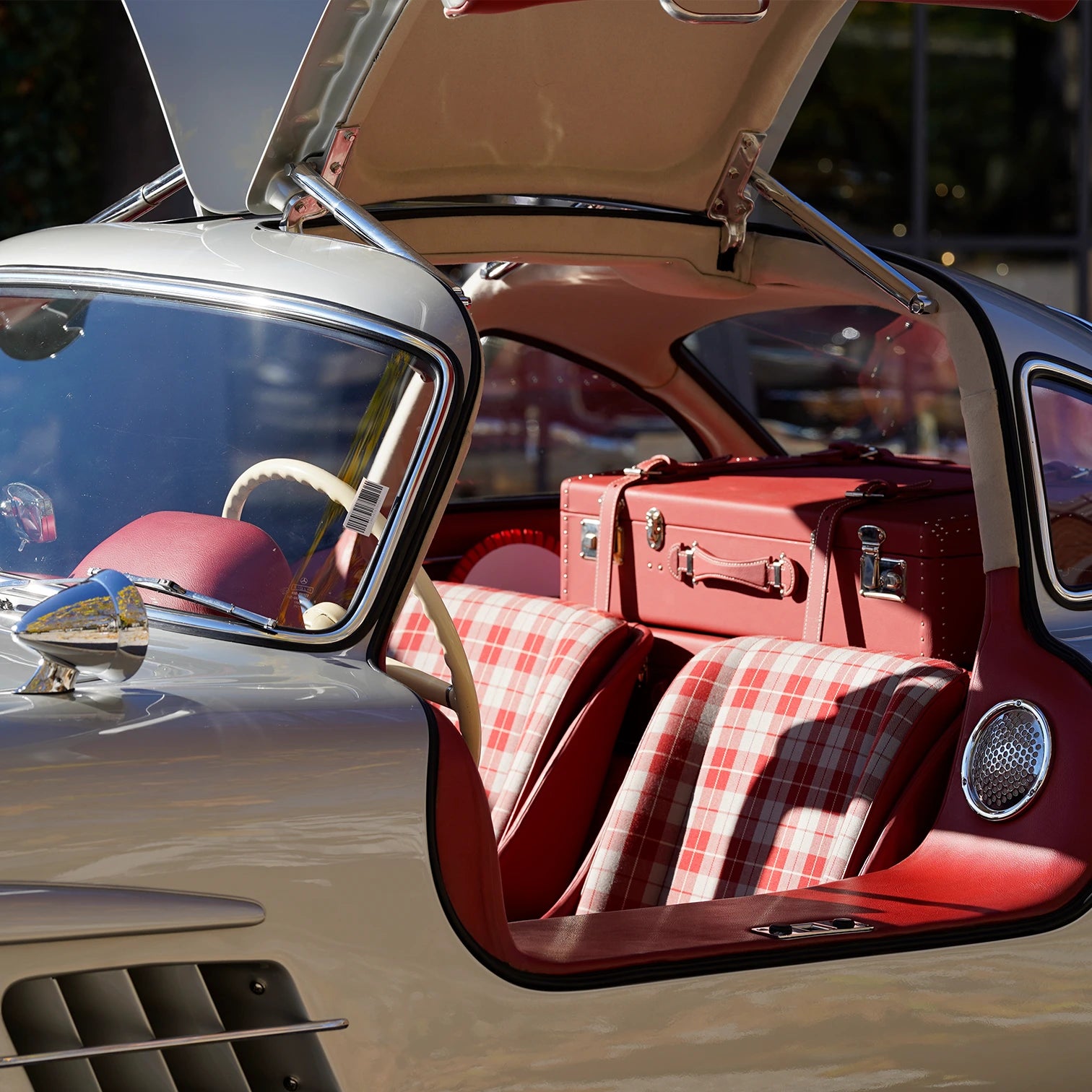 L1 Rot / 46mm / Titan Natur