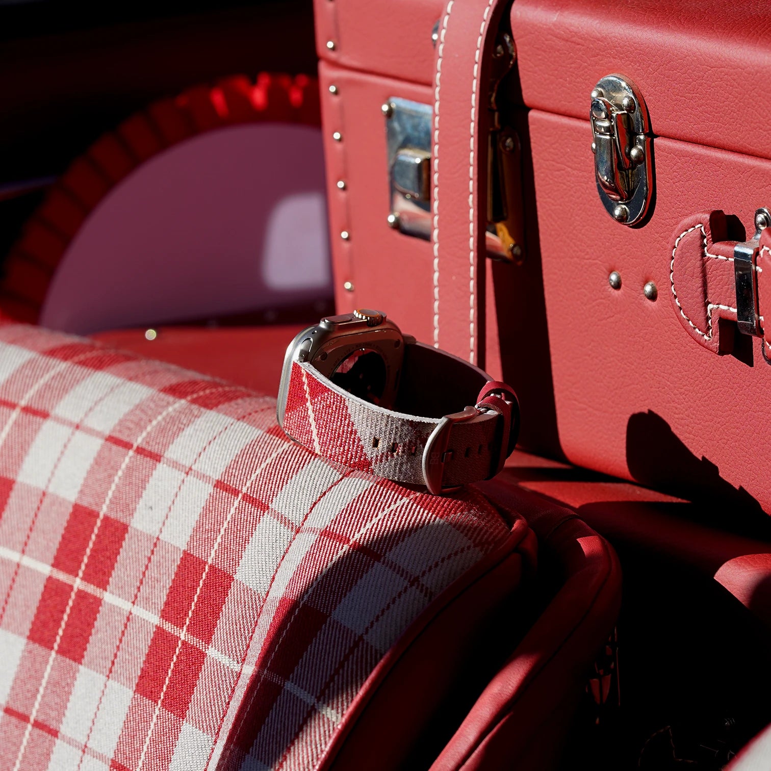 L1 Rot / 45mm / Aluminium Silber