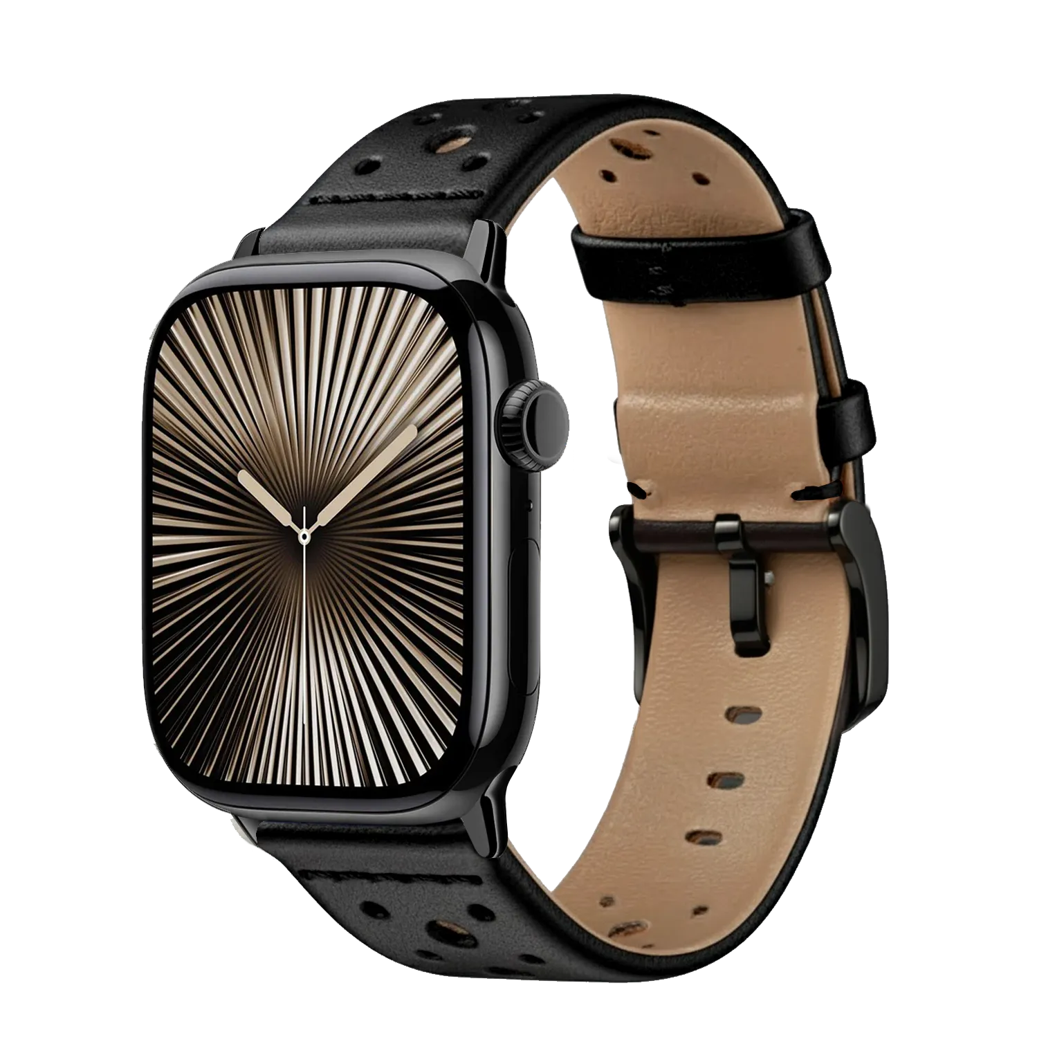 Tiefschwarz / 42mm / Schwarz Poliert