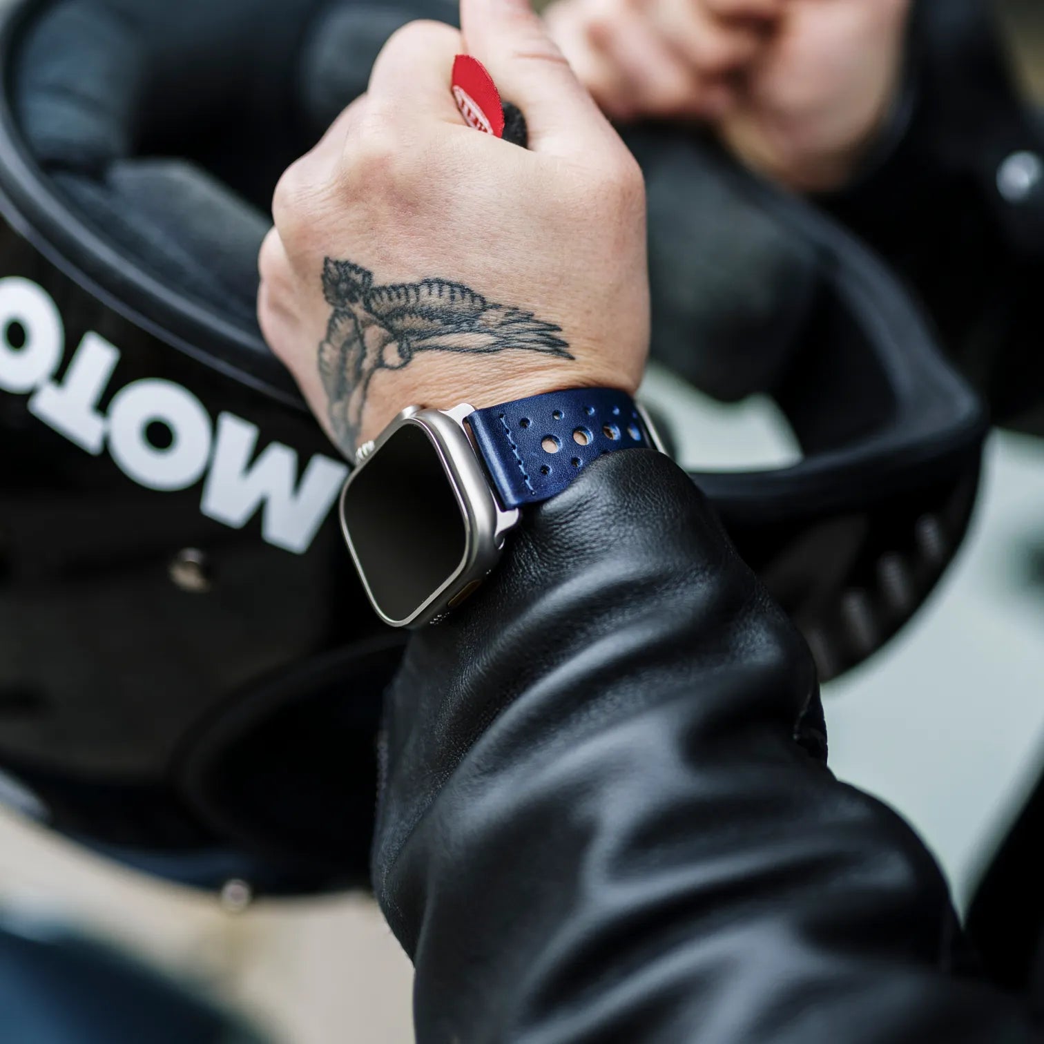 Blau / Ultra/46mm/45mm / Schwarz Matt