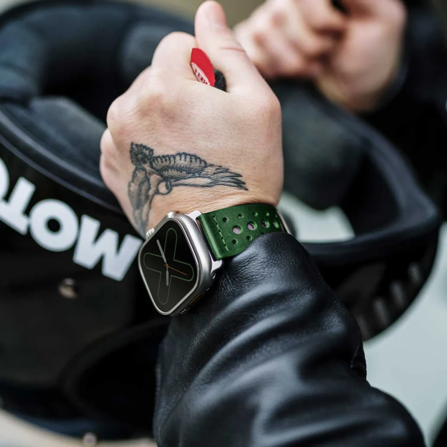 Grün / Ultra/46mm/45mm / Schwarz Matt