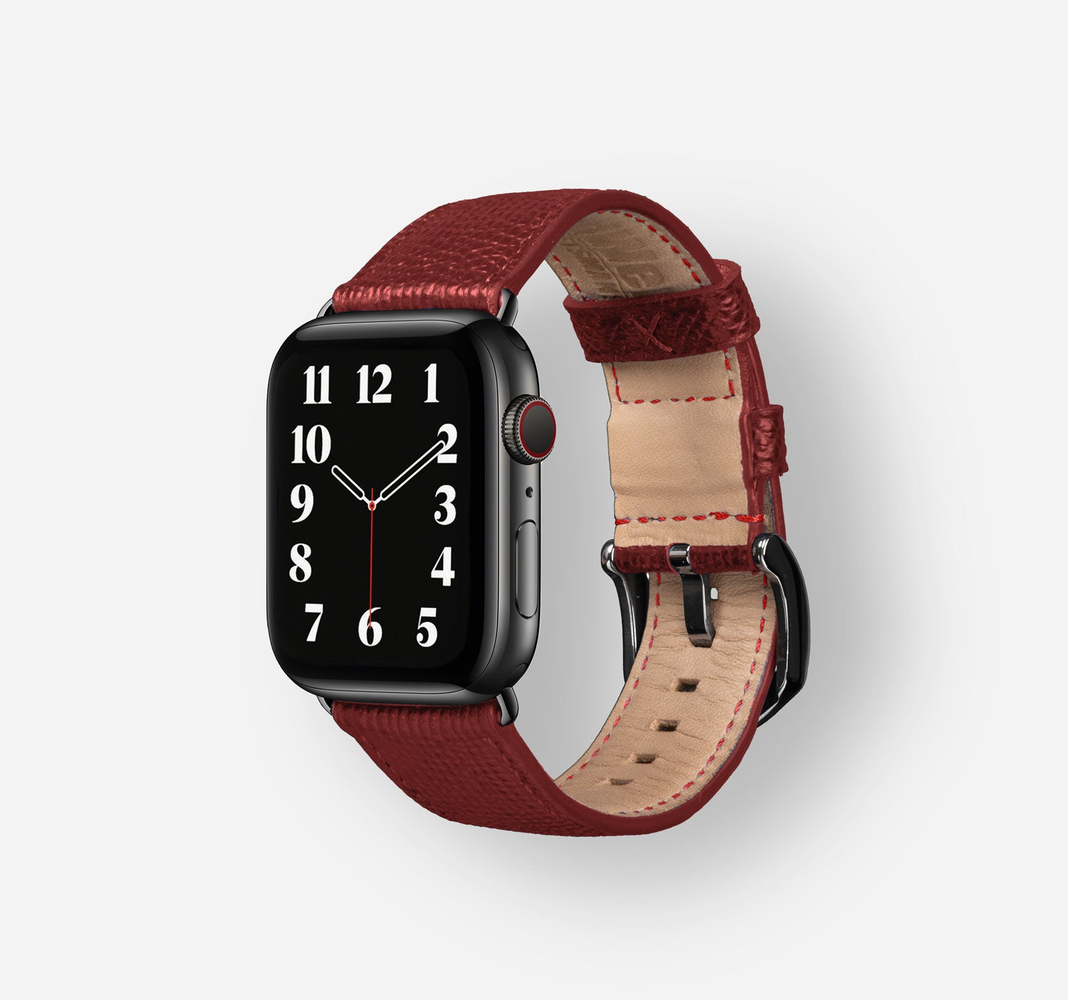 Saffiano-Bordeaux-Stainless-Steel-Black
