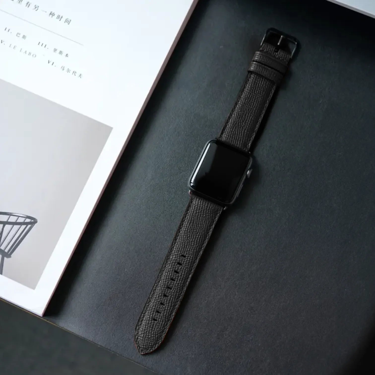 Tiefschwarz / Ultra/46mm/45mm / Schwarz Matt