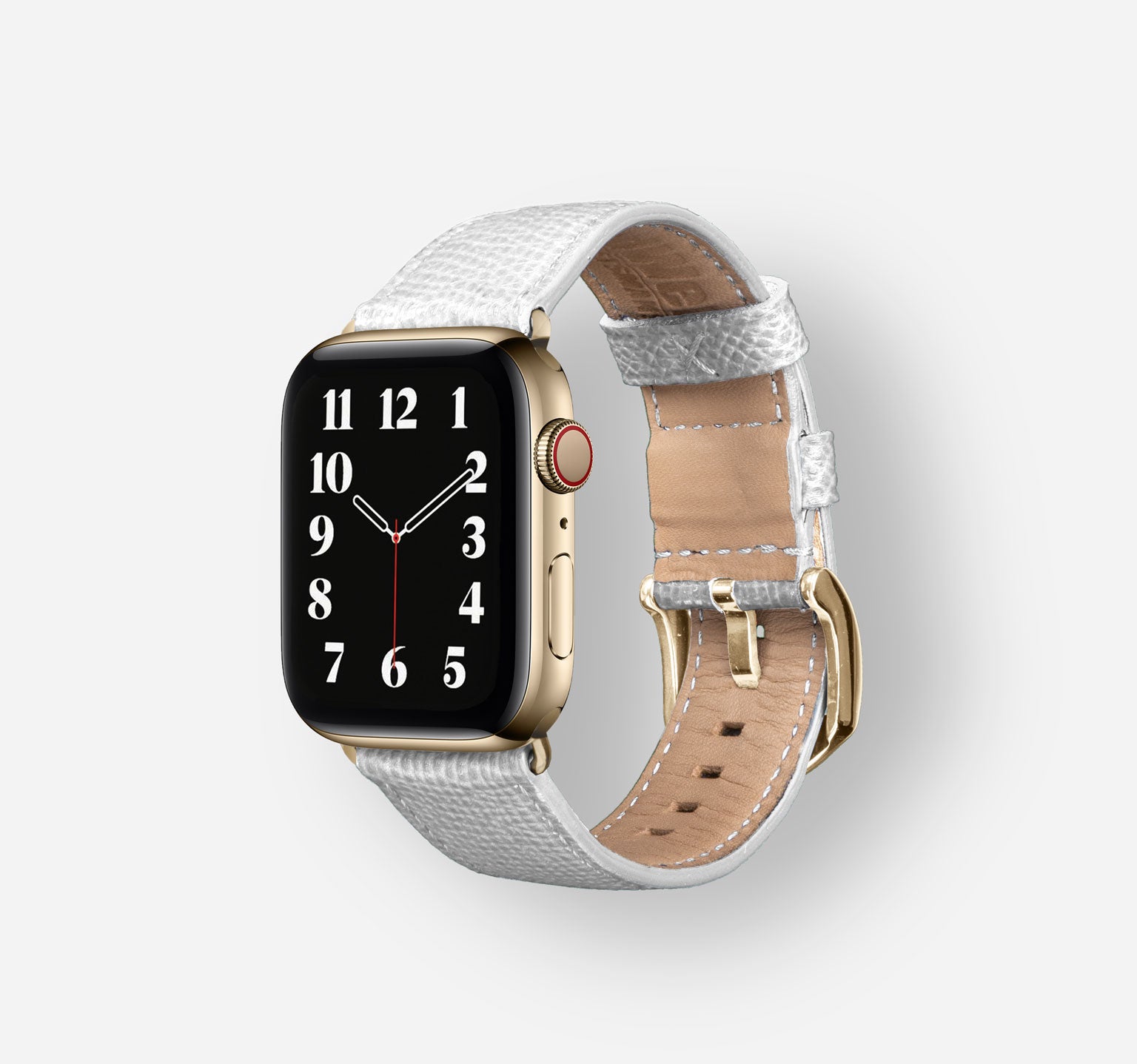 Saffiano-White-Stainless-Steel-Gold