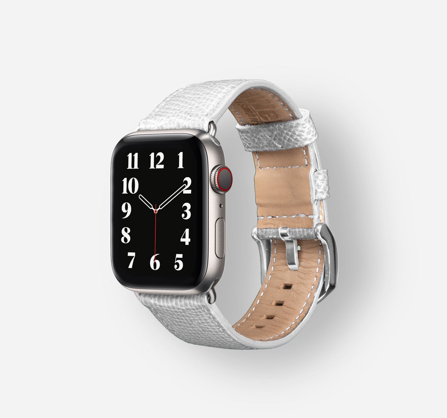 Saffiano-White-Titan-Silver
