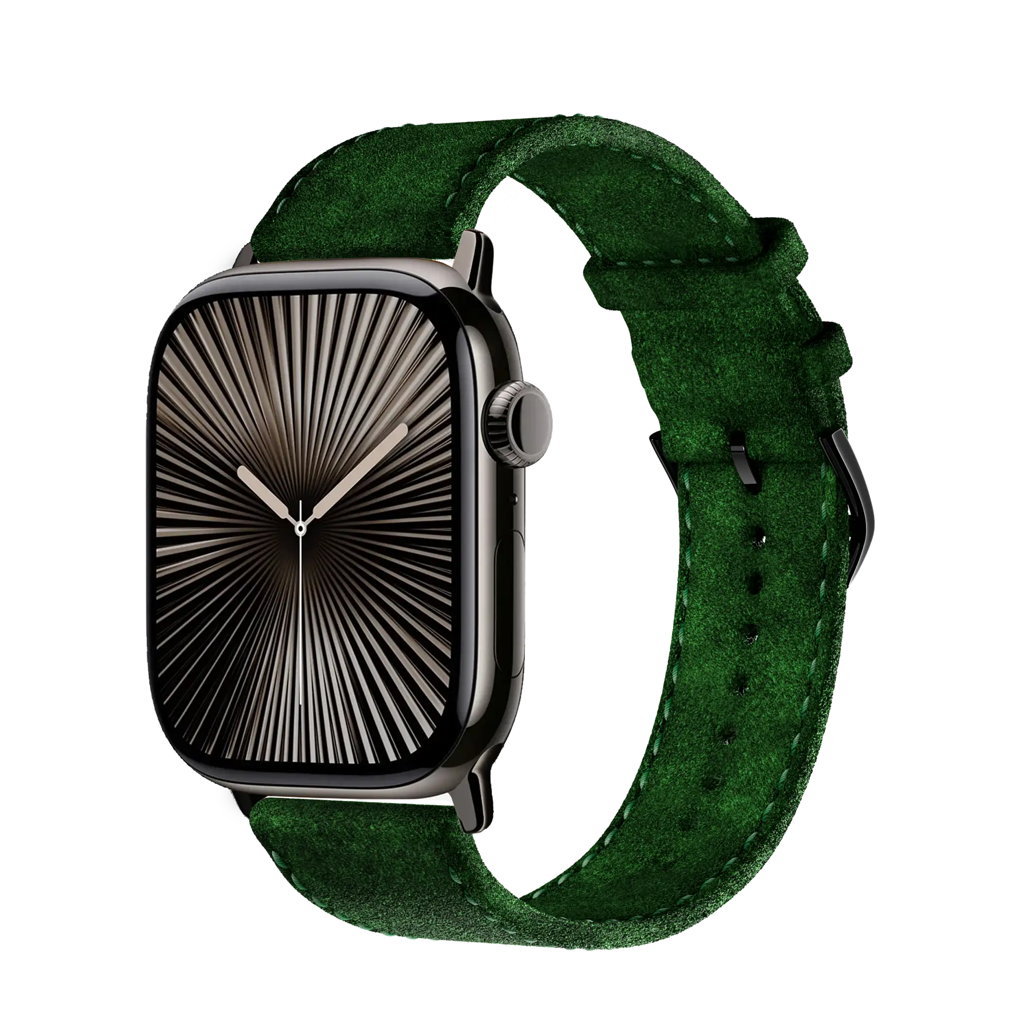 British Racing Green / 45mm / Edelstahl Graphit