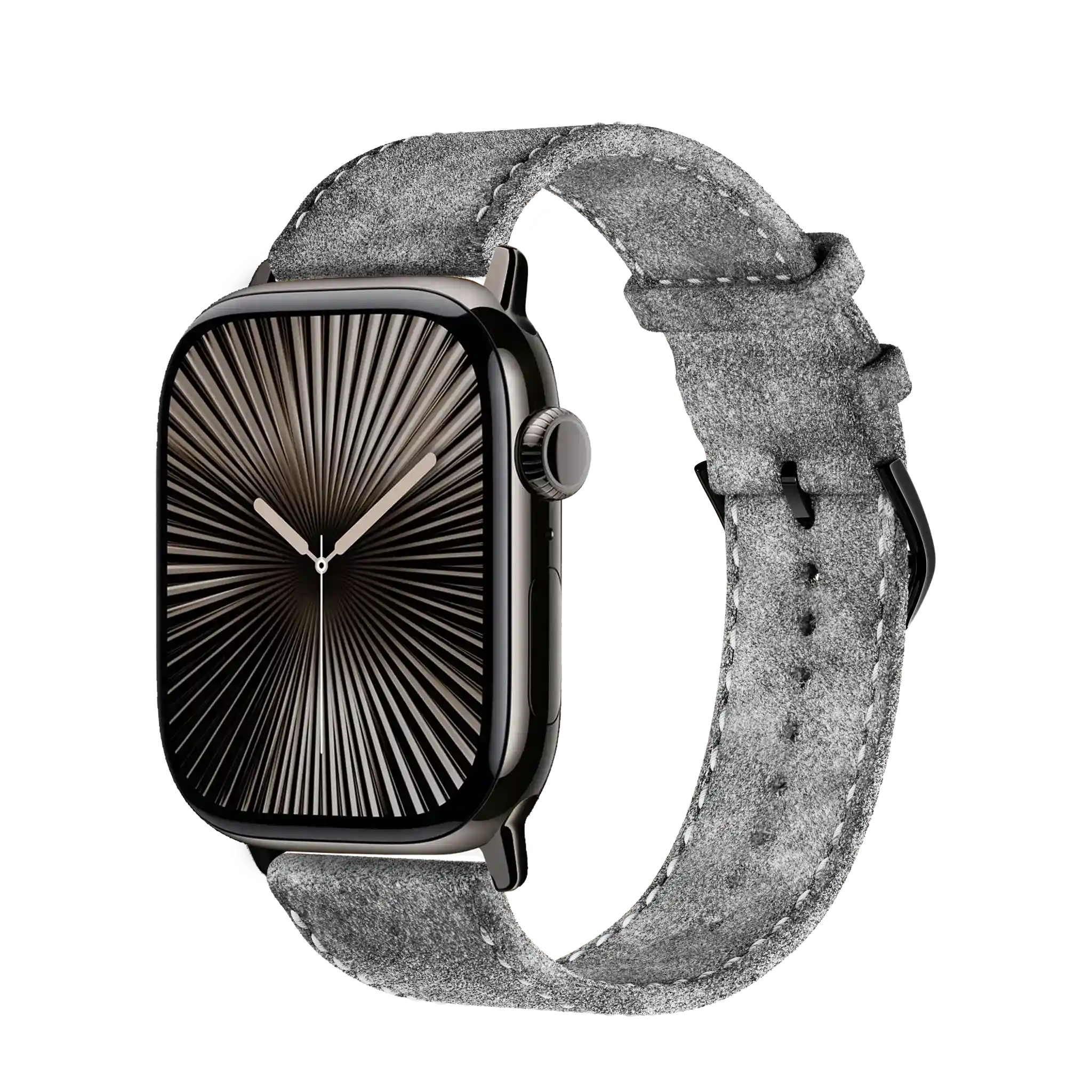 Light Grey / 45mm / Edelstahl Graphit