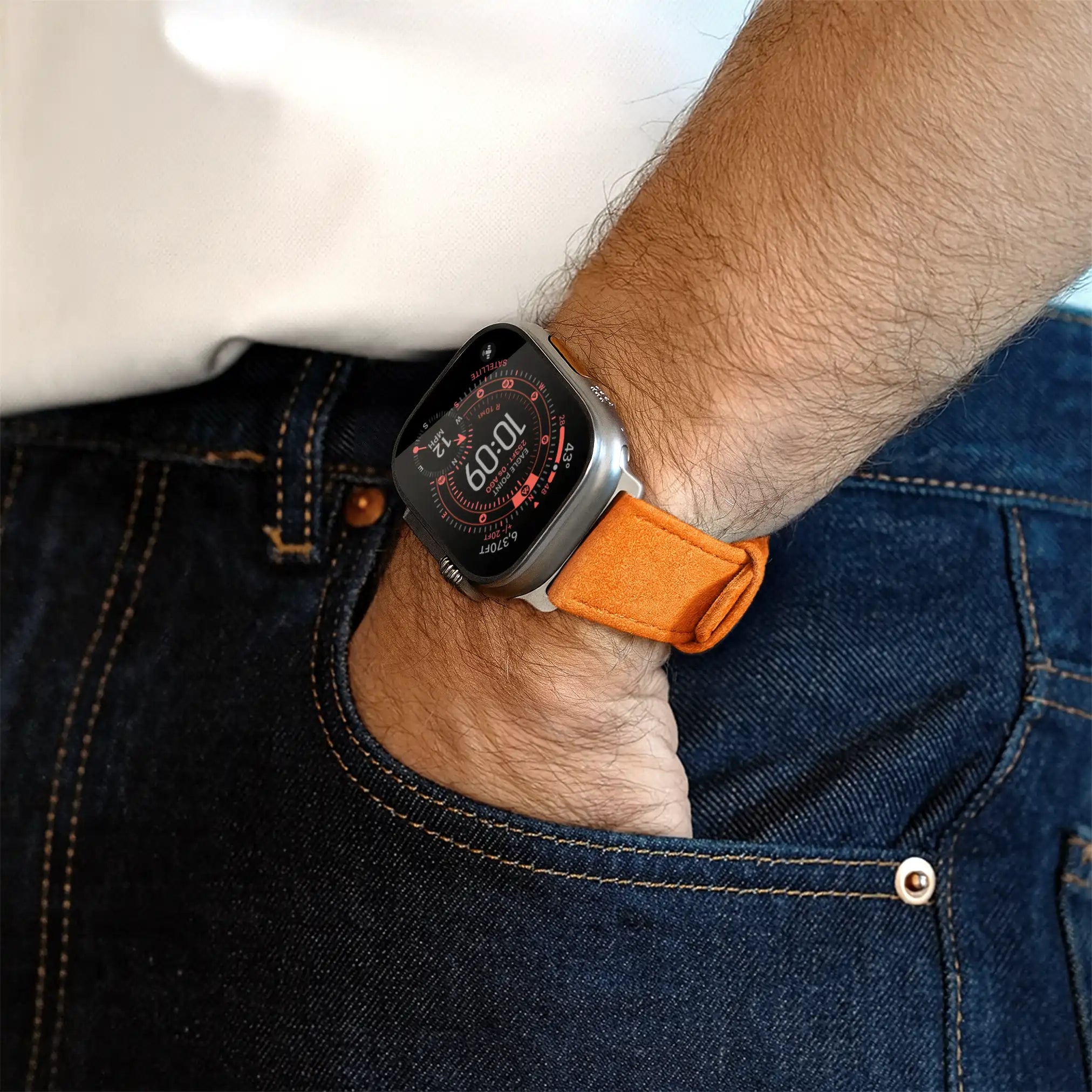 Shocking Orange / 45mm / Mitternacht