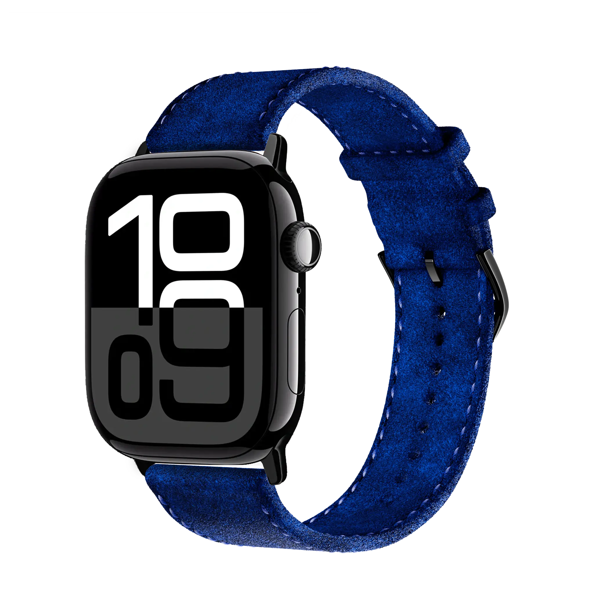 Slate Blue / 46mm / Aluminium Diamantschwarz