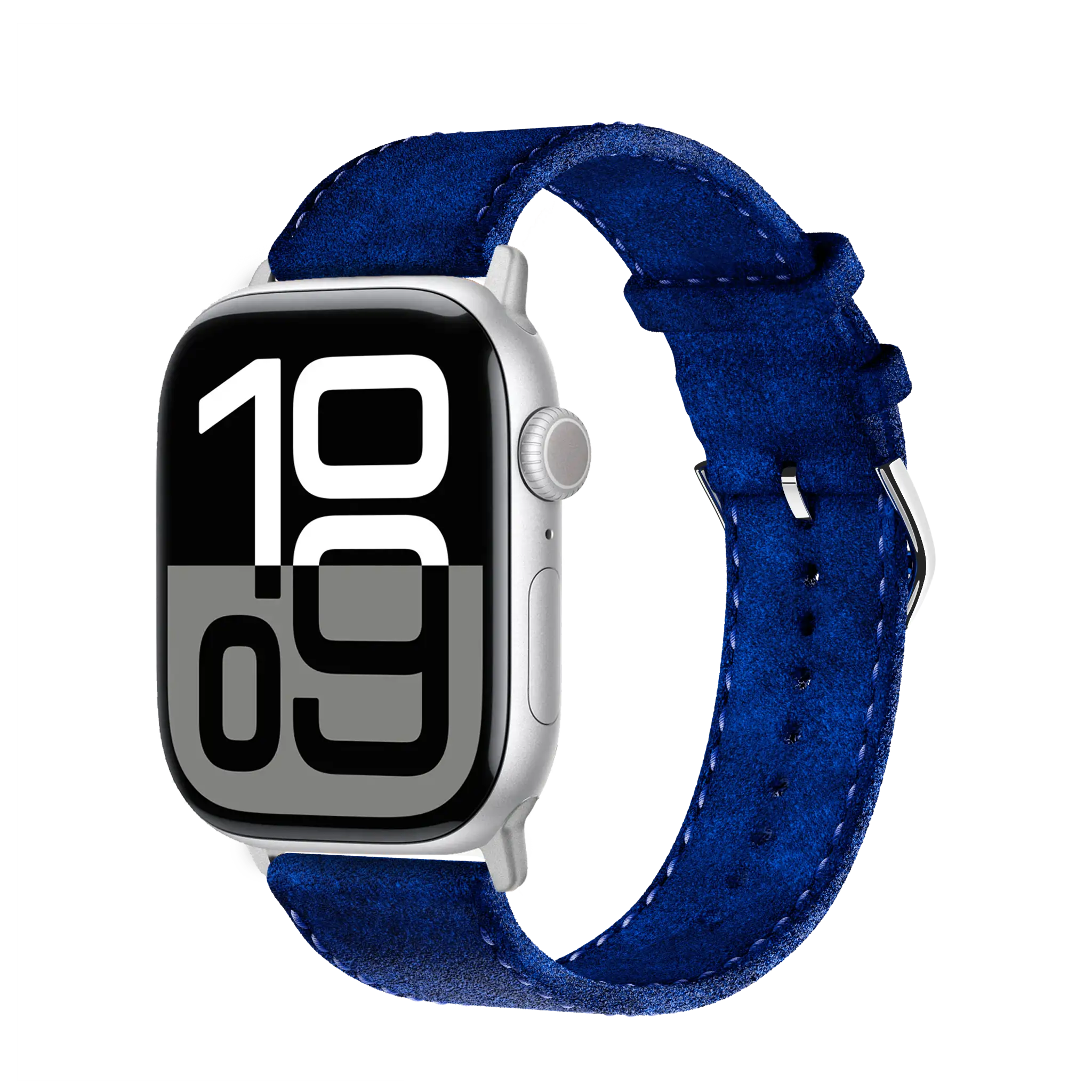 Slate Blue / 45mm / Aluminium Silber