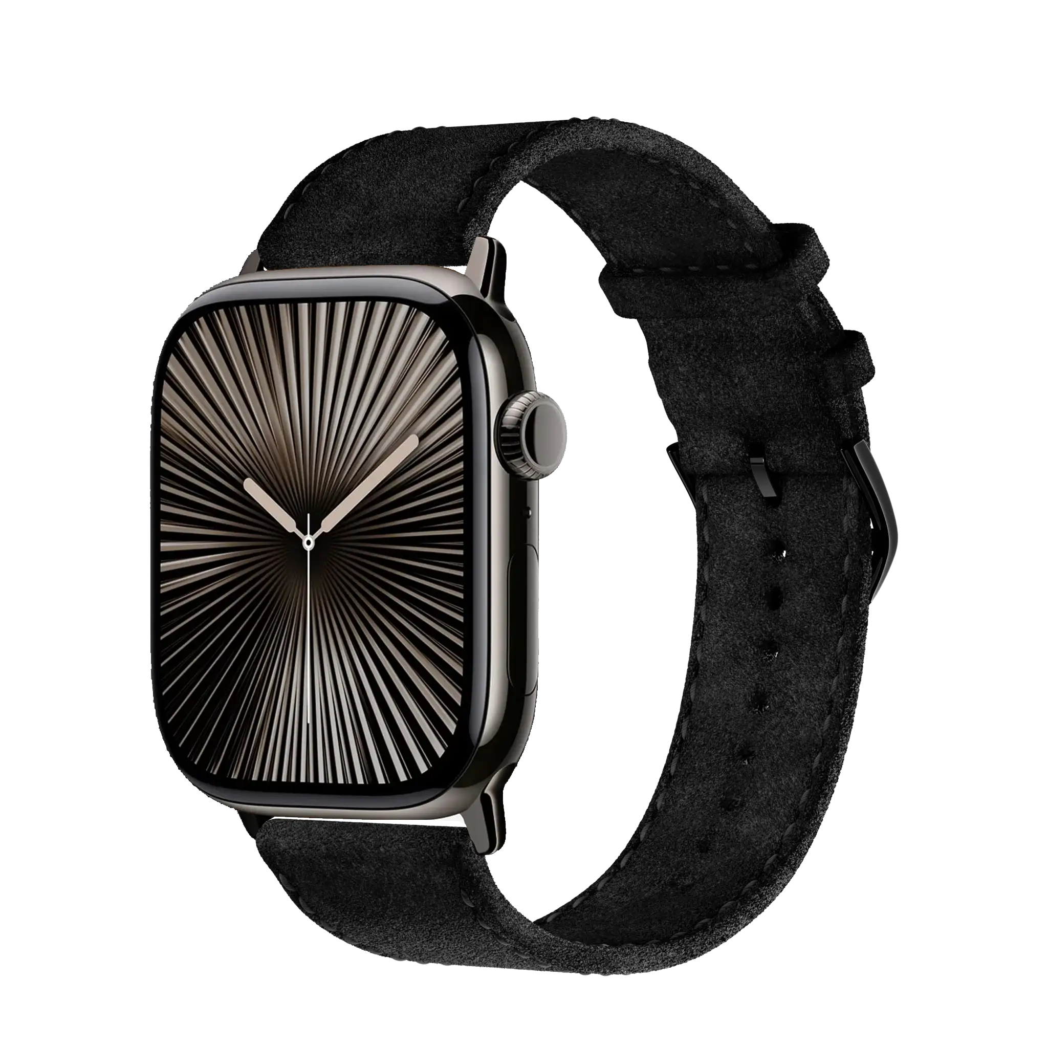 Tiefschwarz / 46mm / Titan Schiefer