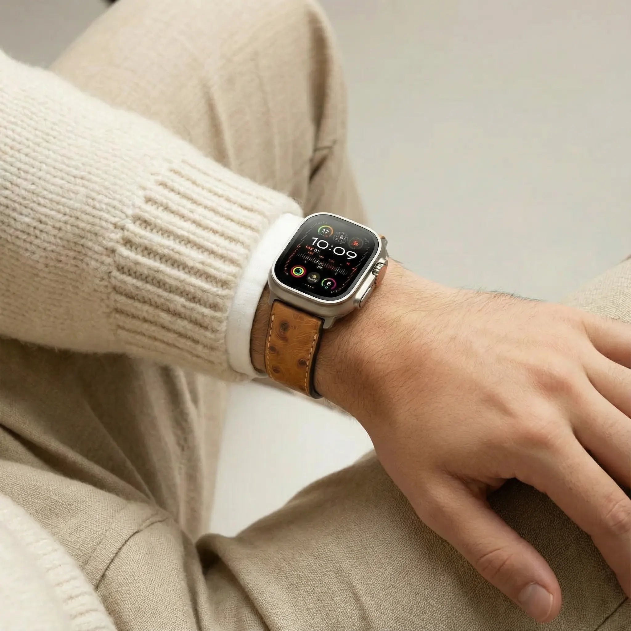 Braun / 46mm / Titan Gold