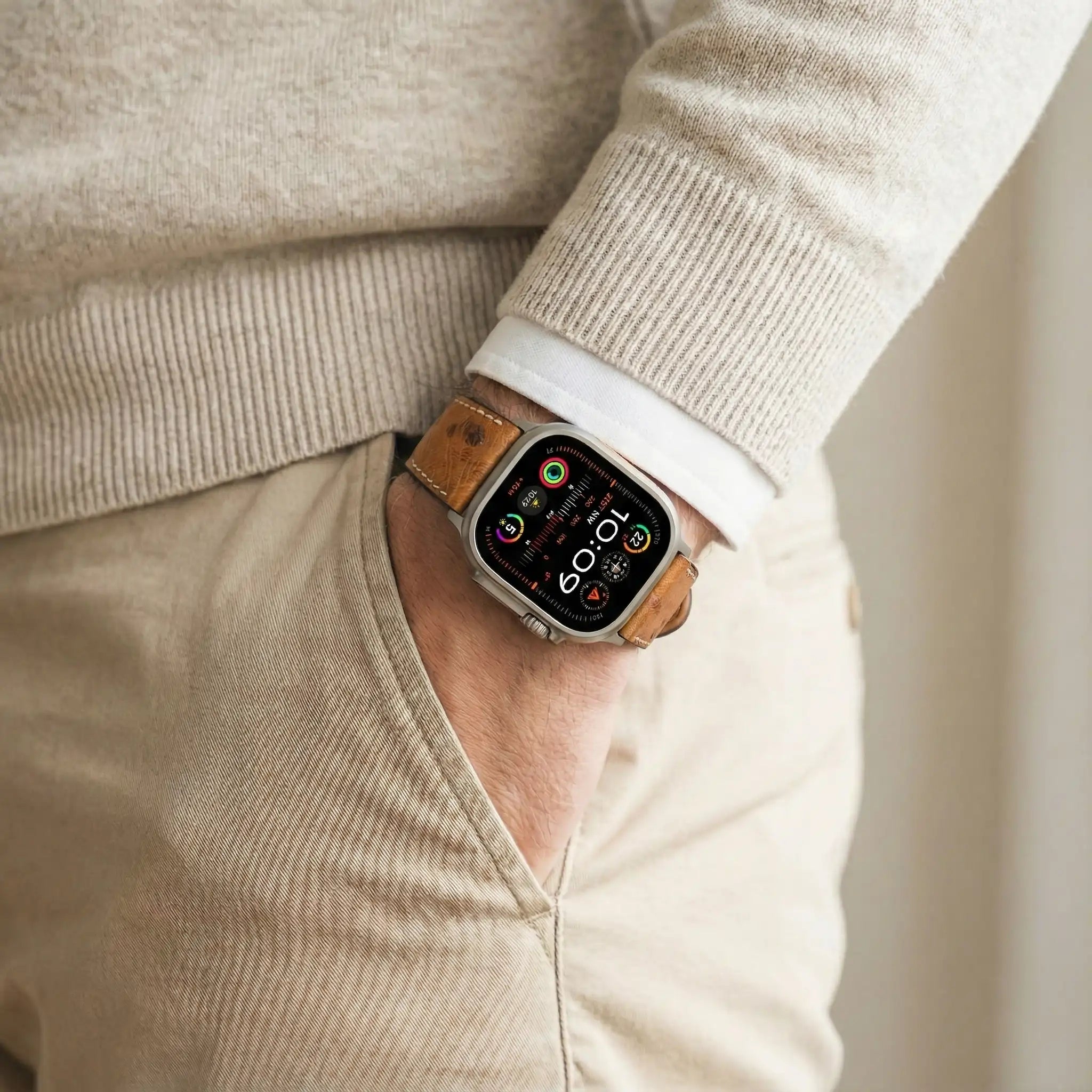 Braun / 46mm / Titan Gold