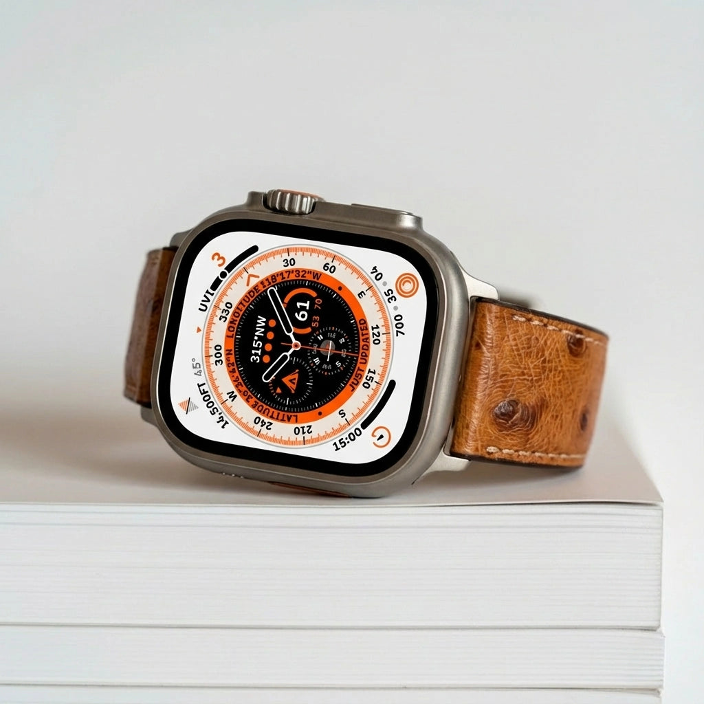 Braun / 46mm / Titan Schiefer