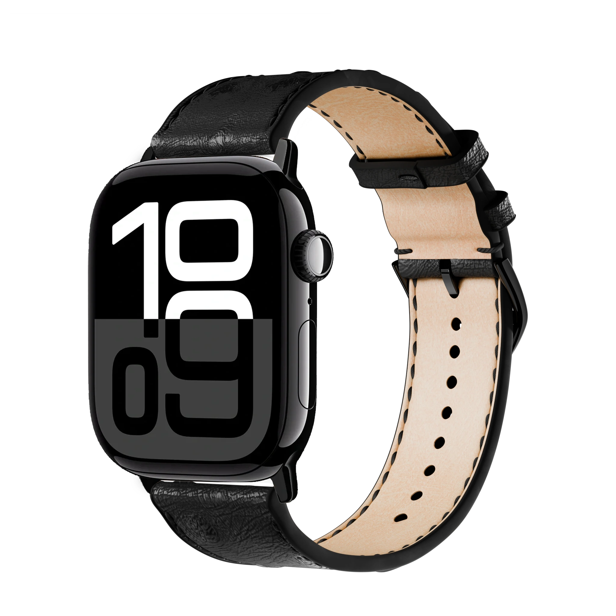 Schwarz / 46mm / Aluminium Diamantschwarz