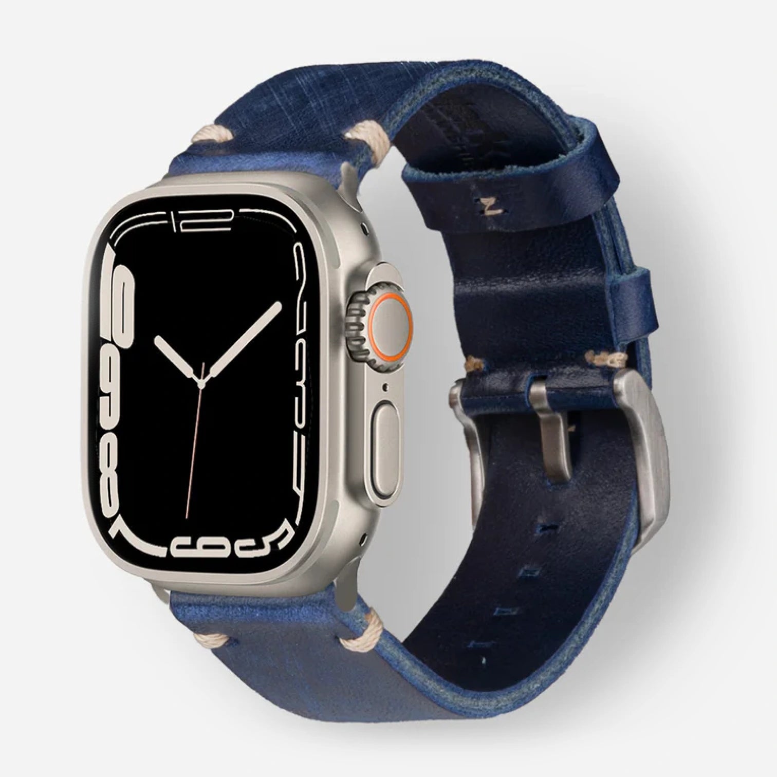 Petrol / Ultra/46mm/45mm + Faltschließe / Silber