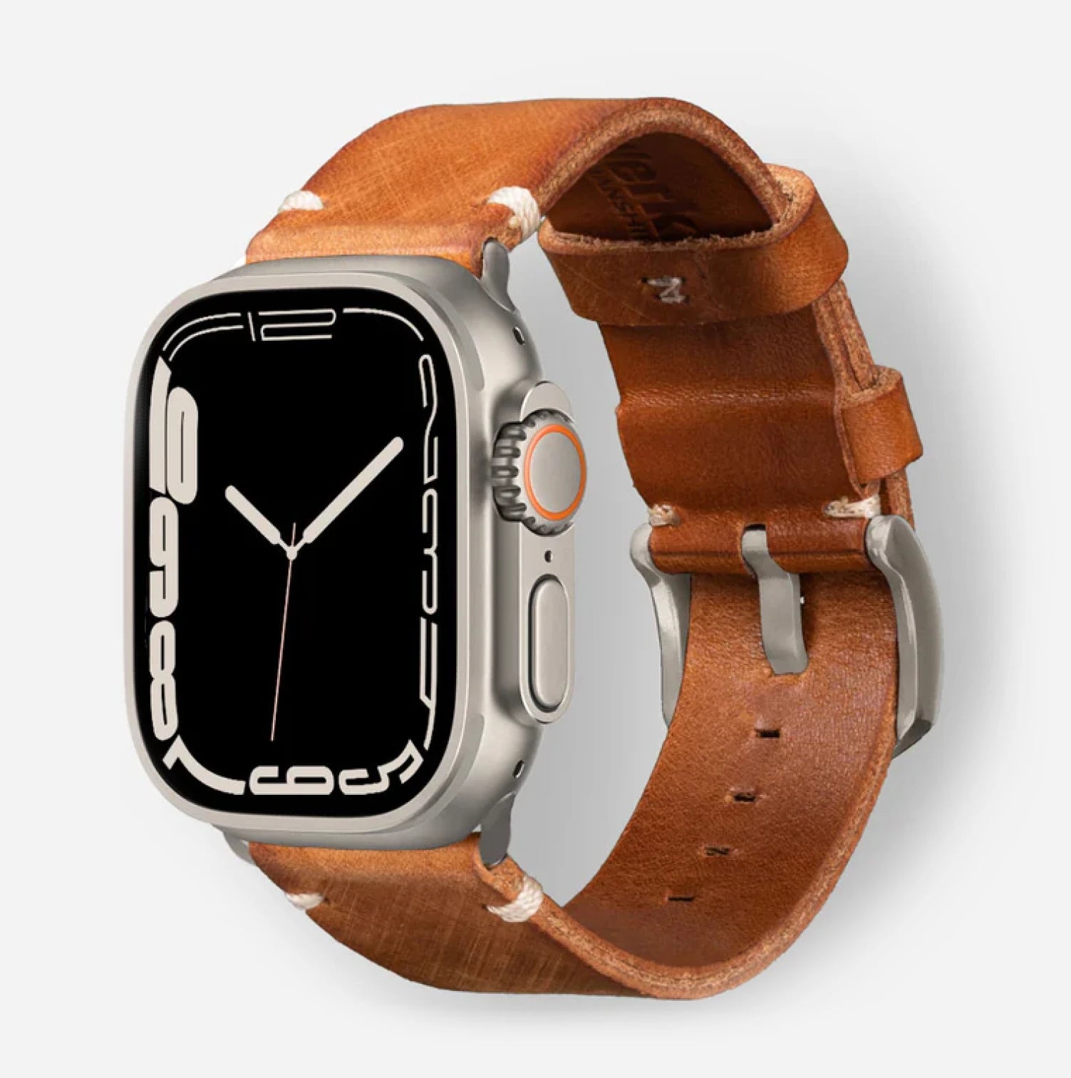 Tan / Ultra/46mm/45mm + Faltschließe / Silber