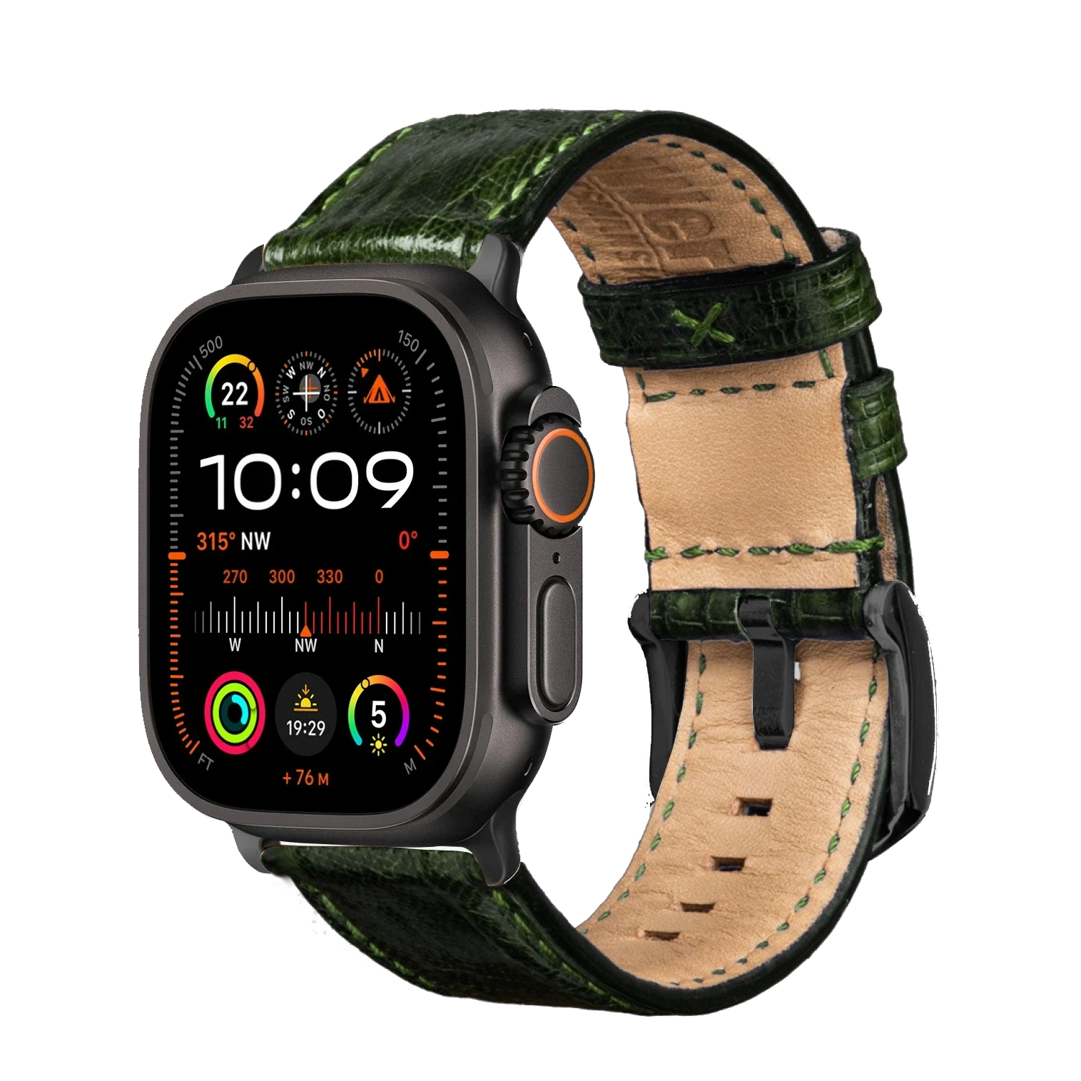 Grün / Ultra/46mm/45mm / Schwarz